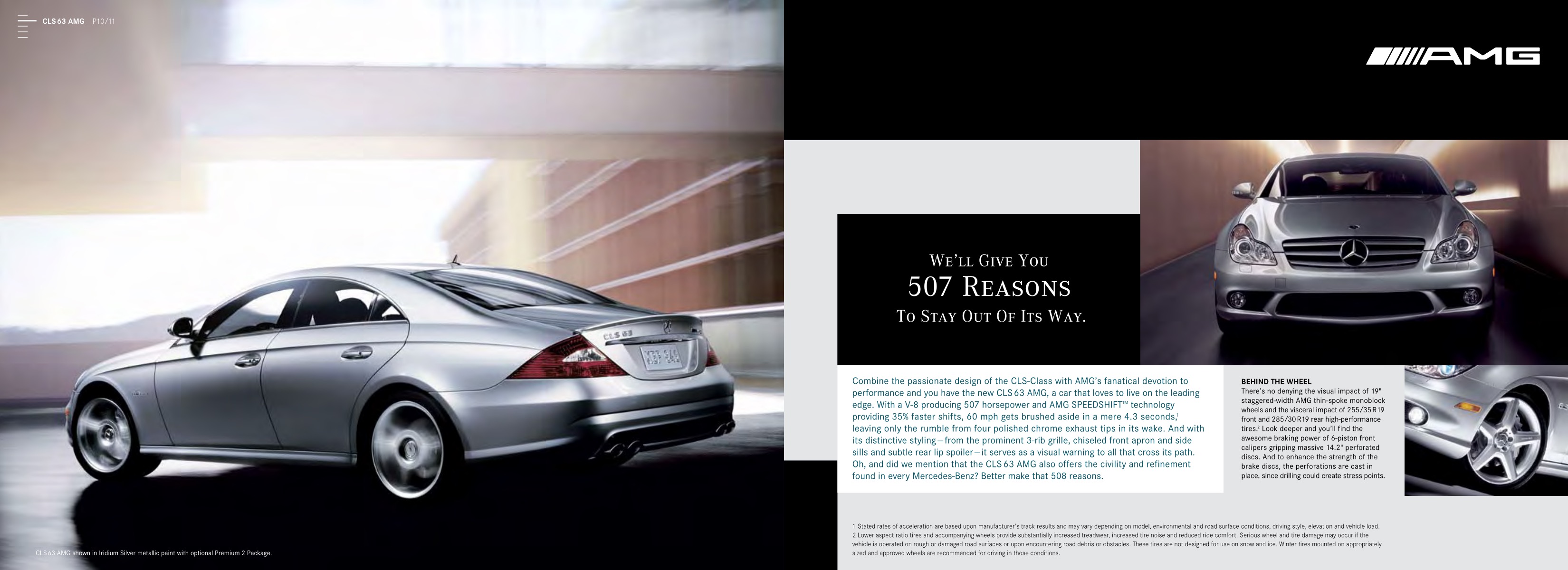 2007 Mercedes-Benz CLS-Class Brochure Page 16